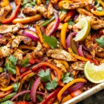 Sheet Pan Chicken Fajitas