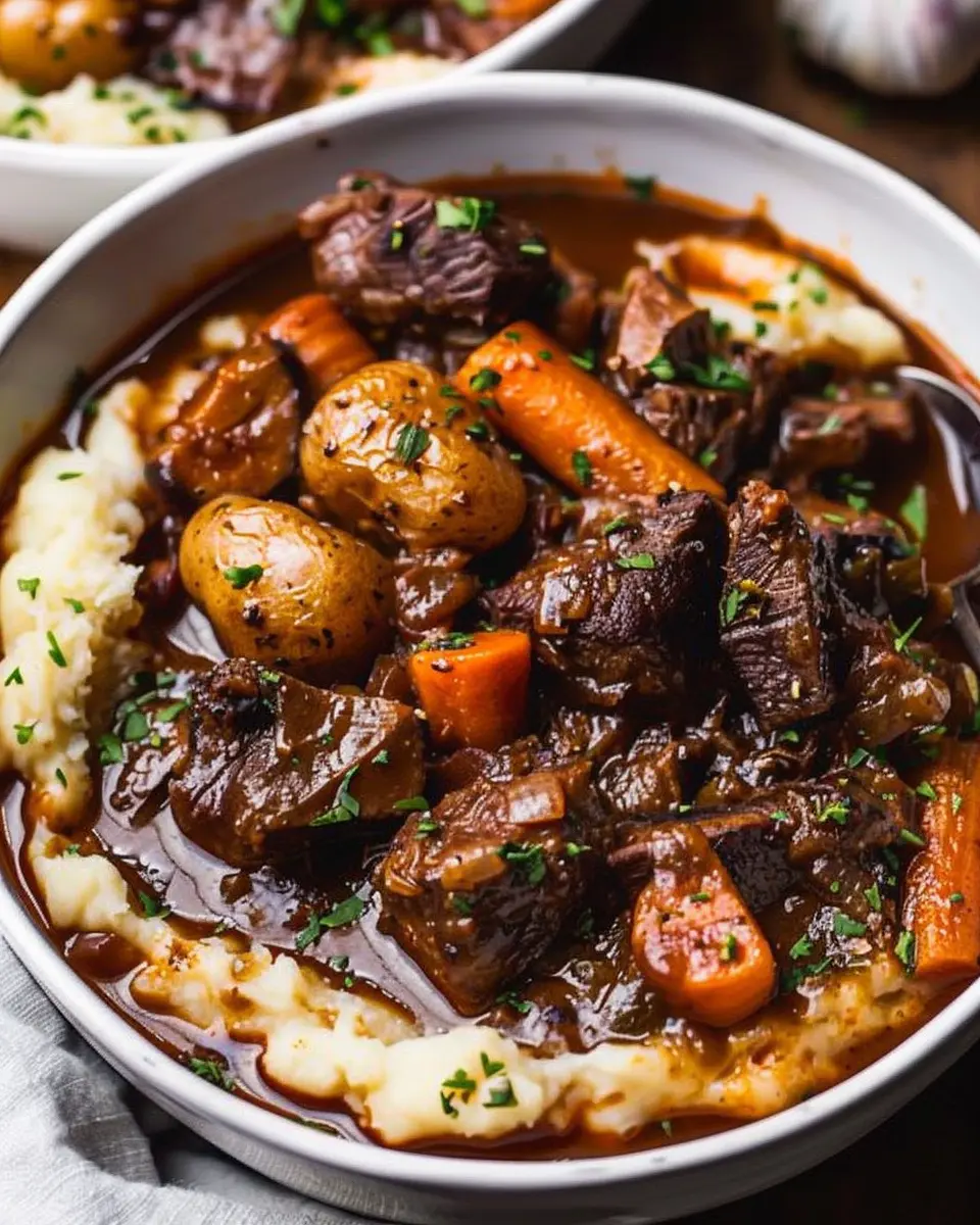 Classic Beef Bourguignon: A Cozy, Comforting Twist with Turkey Bacon