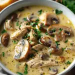 Rotisserie Chicken Mushroom Soup – A Comforting, Quick & Hearty Meal