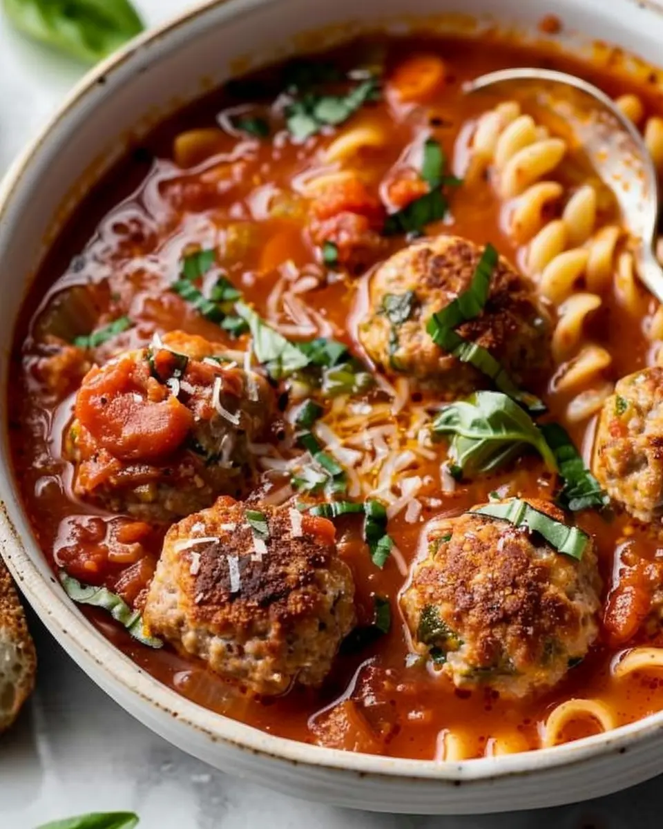 Italian Meatball Soup: A Cozy and Easy Recipe for Any Night