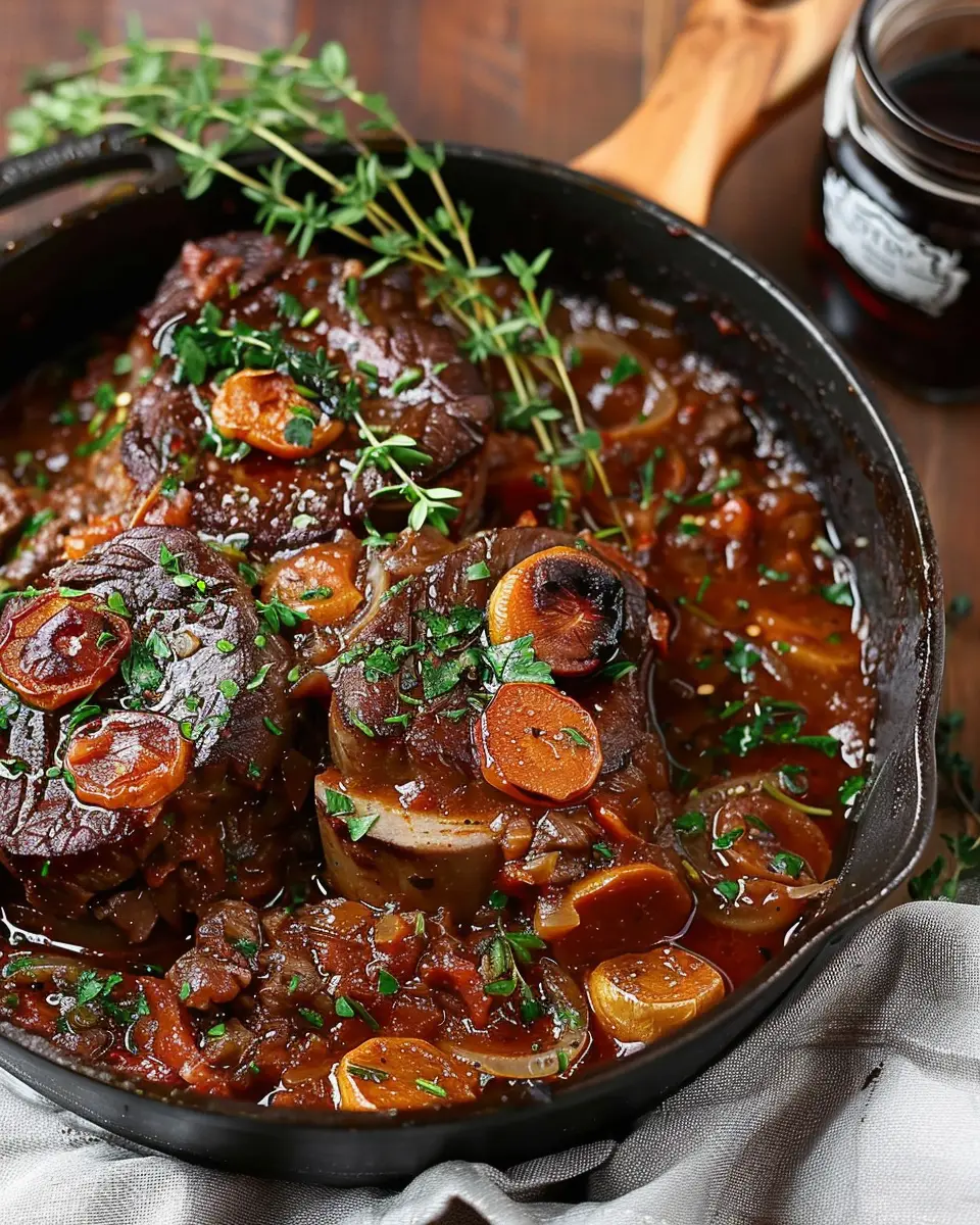Beef Osso Bucco: A Juicy Comfort Meal for Home Chefs