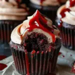 Vampire Bite Halloween Cupcakes: A Spooky Delight with a Deliciously Sinister Twist