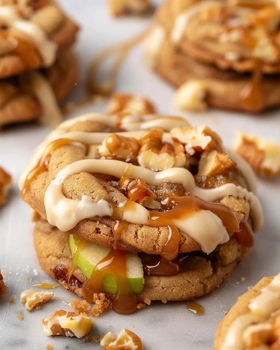 Caramel Apple Cookies: The Best Crumbl Copycat Recipe You’ll Love