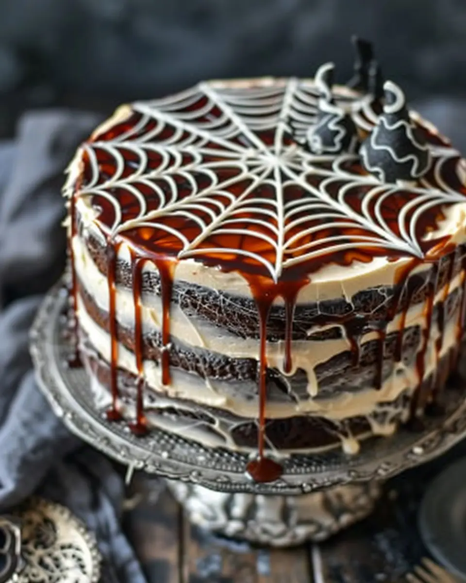 Spiderweb Cake: A Spooky Delight for Your Halloween Table