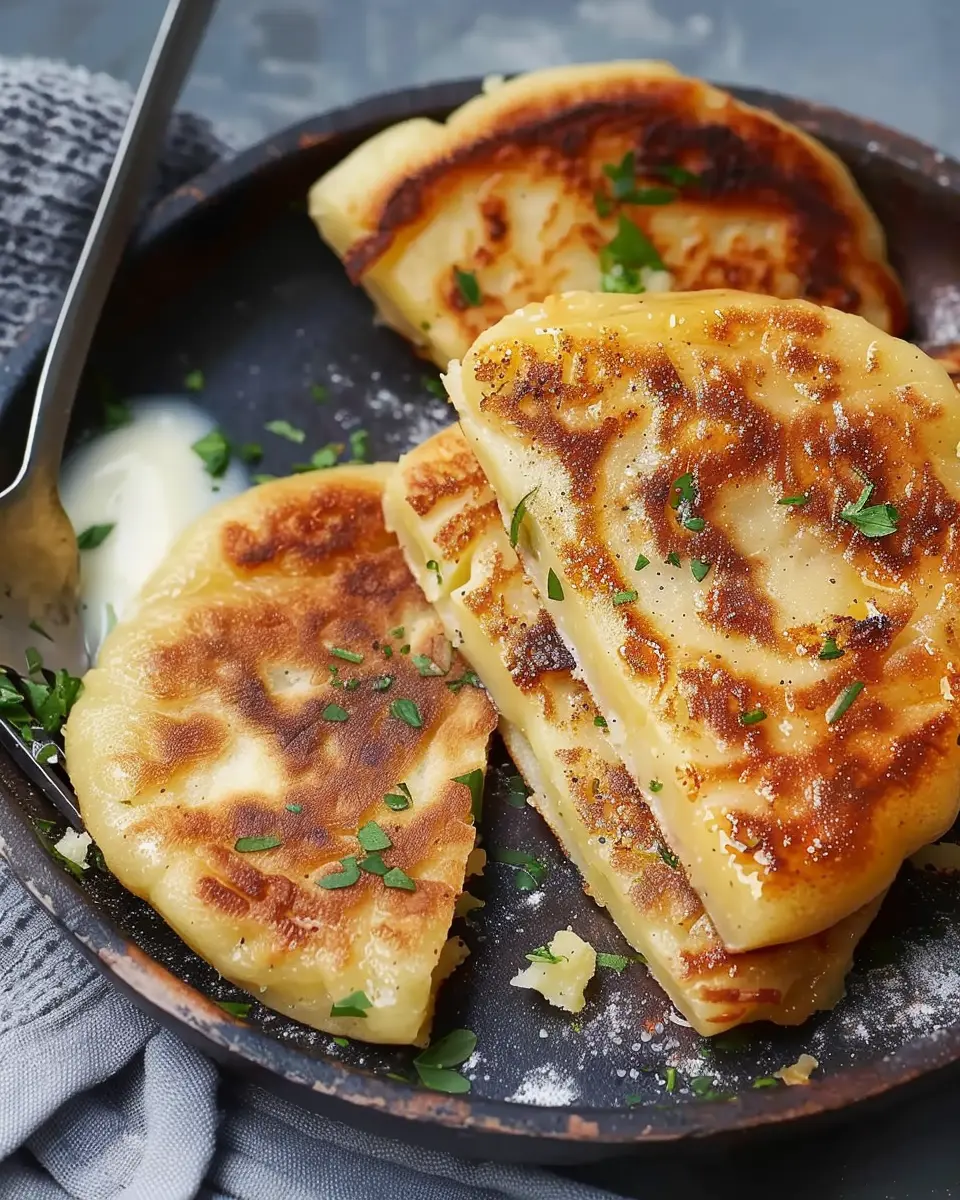 Irish Potato Farls: Easy Homemade Delights with Turkey Bacon