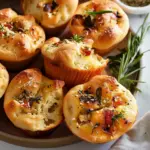 Easy Focaccia Muffins