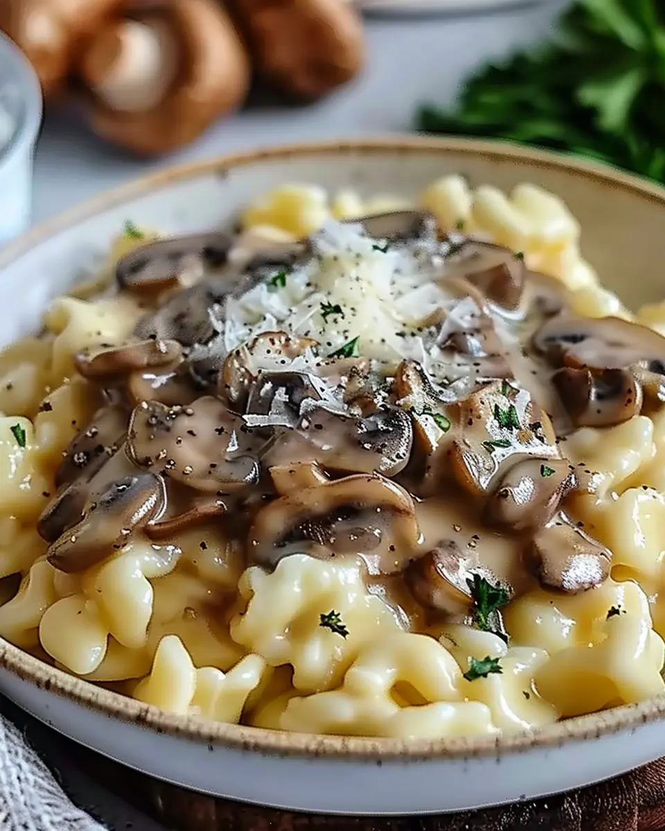 Authentic German Spaetzle with Mushroom Sauce Recipe: Easy Comfort Food