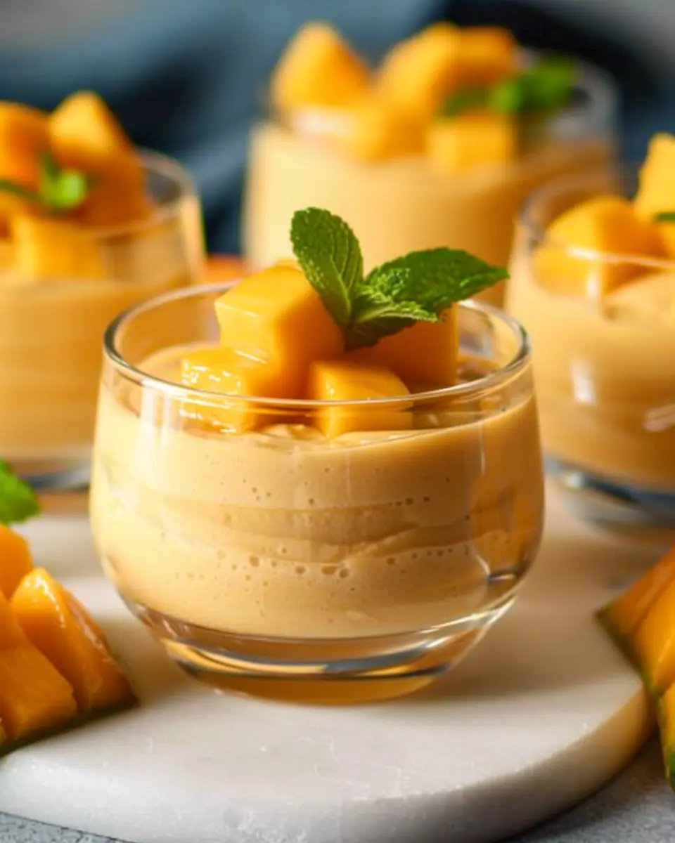 Creamy Mango Mousse No Gelatin: Indulge in Easy Homemade Bliss