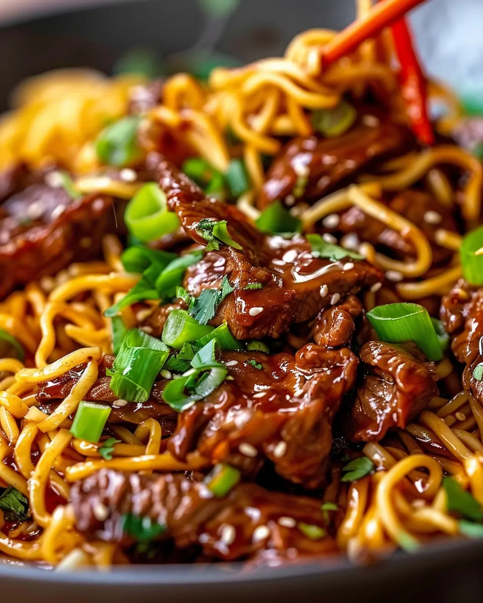 Sticky Beef Noodles: The Best Easy Recipe for Flavorful Home Cooking