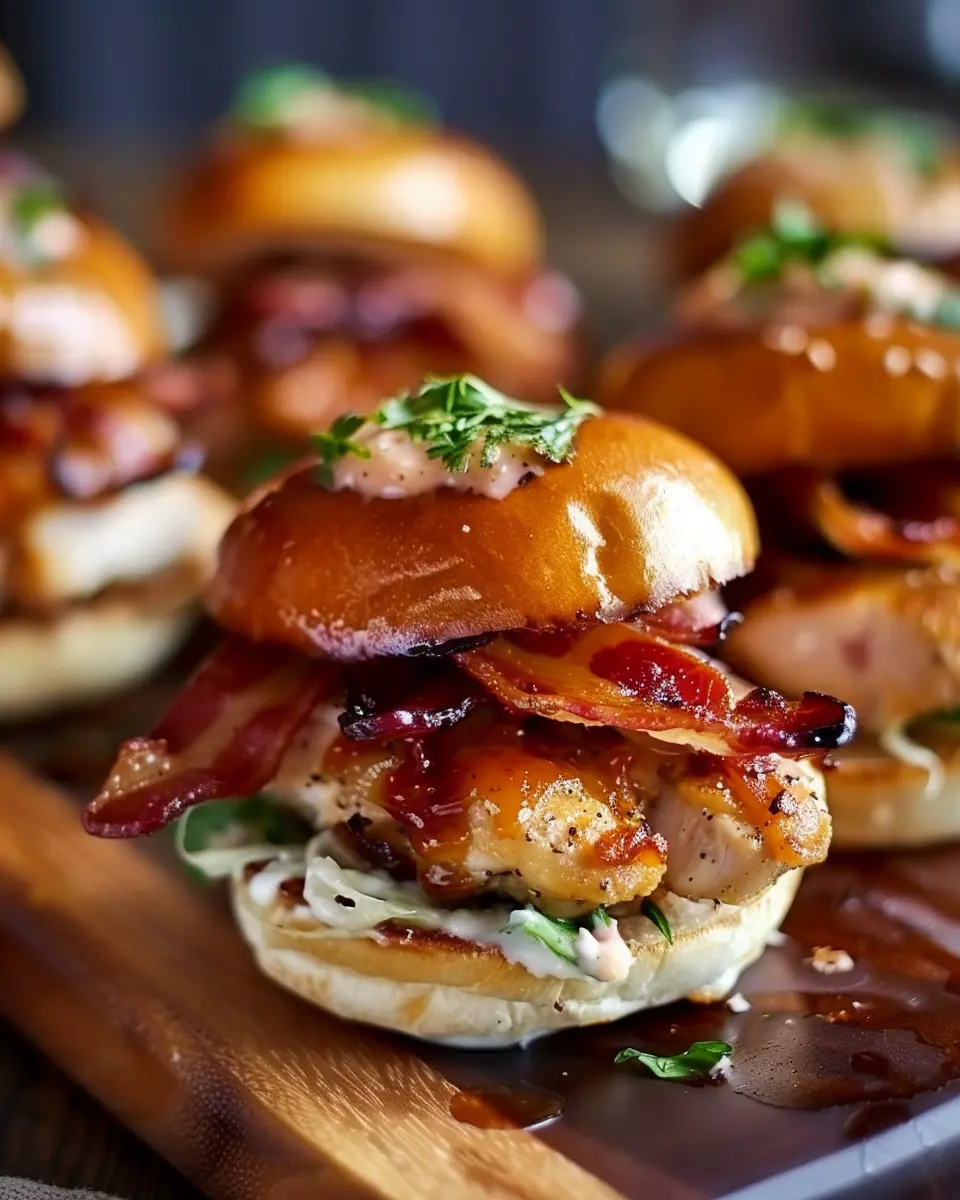 Maple Chicken Turkey Bacon Sliders: The Best Recipe You’ll Love