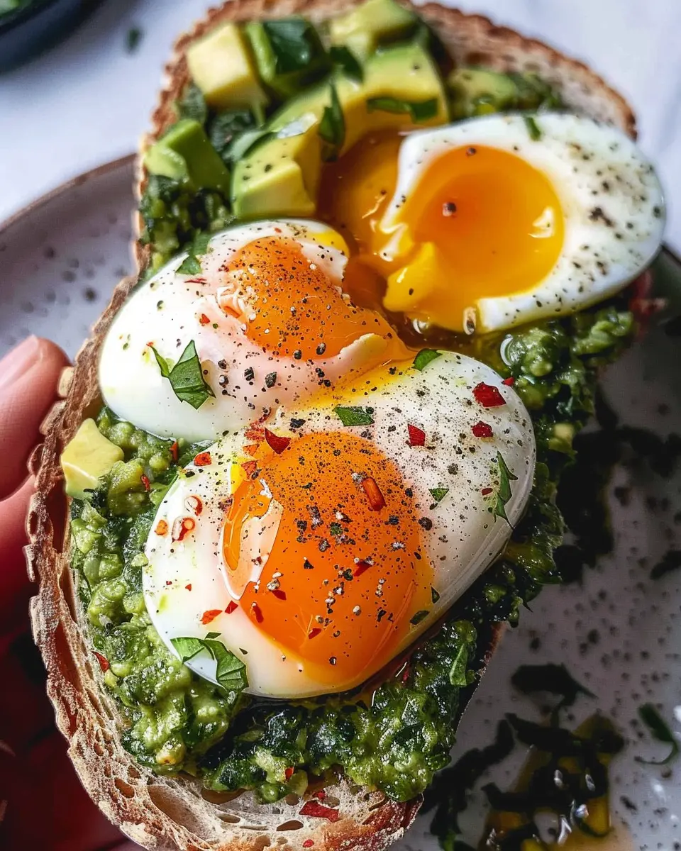 Jammy Egg, Avocado &amp; Pesto Toast: A Deliciously Easy Breakfast