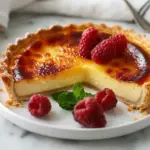 Exquisite Vanilla Crème Brûlée Tart: A Delicate Pastry Masterpiece