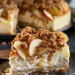 Apple Crisp Cheesecake