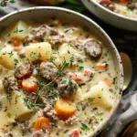 Comforting Potato and Sausage Chowder
