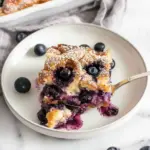 Overnight Blueberry French Toast Casserole