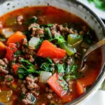 Ground Beef Vegetable Soup
