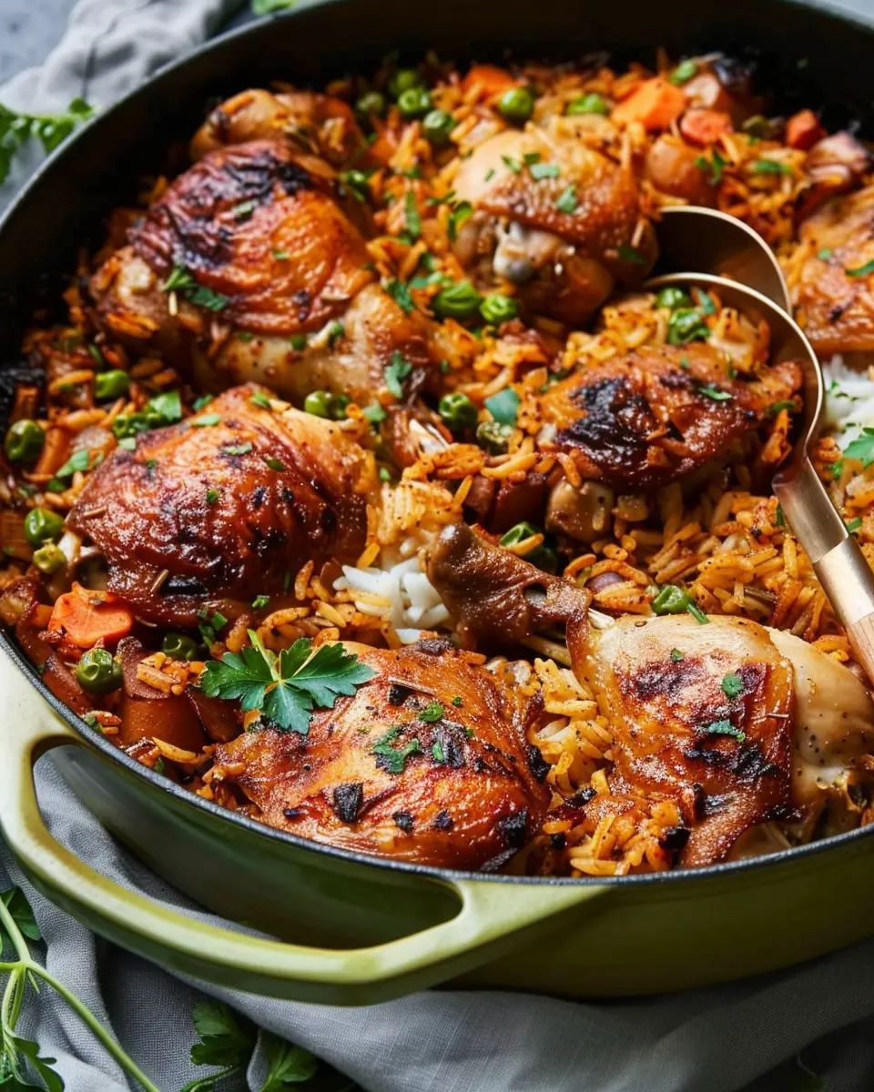 The Best Dutch Oven Chicken and Rice Recipe for Comforting Flavor