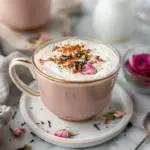 Rose Cardamom Tea Latte: A Cozy, Fragrant Delight