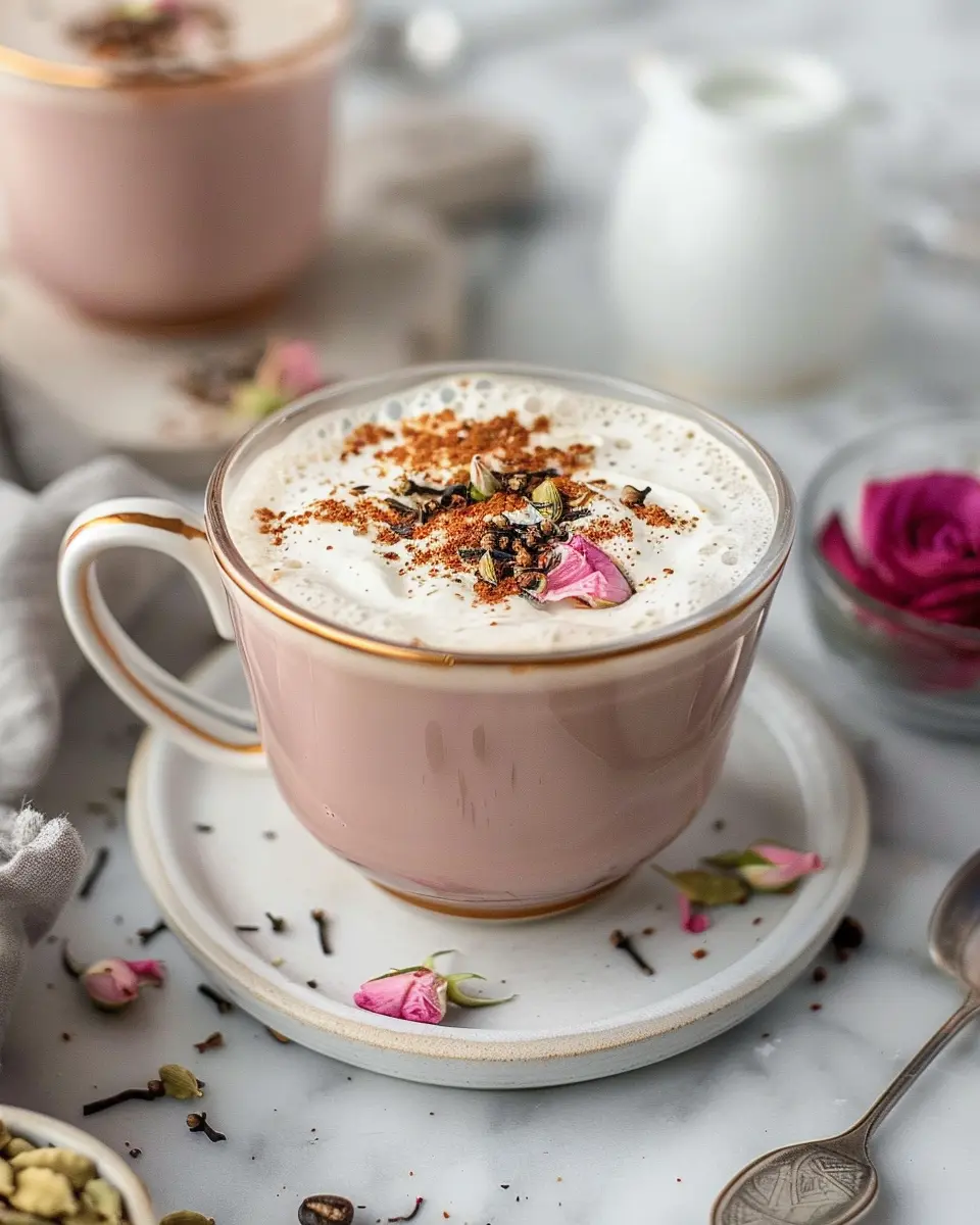 Rose Cardamom Tea Latte: Your Best Cozy, Fragrant Delight