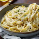 Lazy Cheesy Garlic Pasta