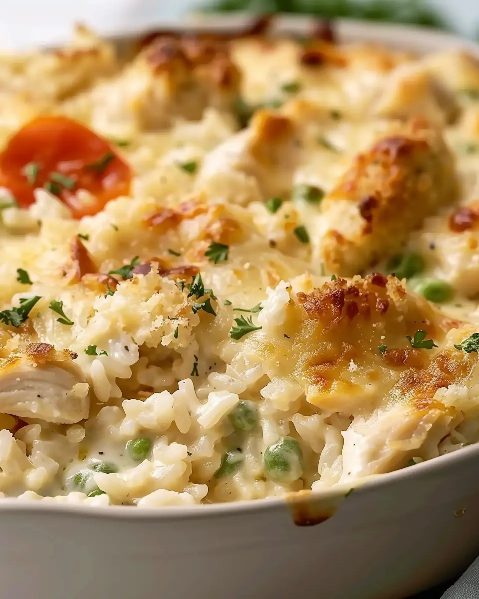 Chicken Alfredo and Rice Casserole: A Comforting Dish for All