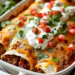 Easy Ground Beef Enchiladas
