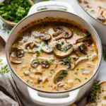 Creamy Hungarian Mushroom Soup