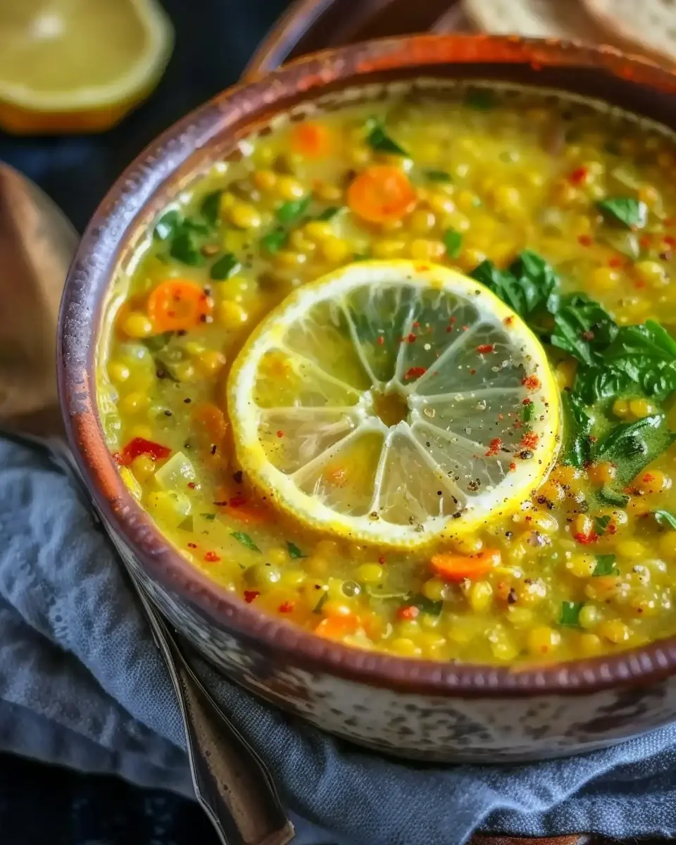 Zesty Nourishment in a Bowl: Best Lemon Lentil Soup Recipe