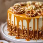 Salted Caramel and Pretzel Cake