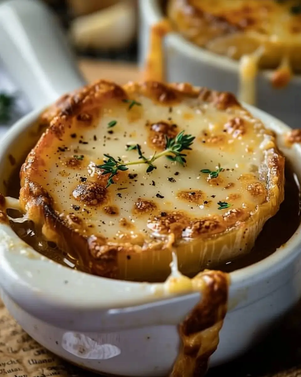 French Onion Soup with Turkey Bacon: A Cozy Classic Redefined