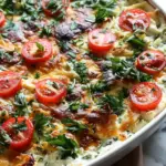 Dump-and-Bake Chicken Tzatziki Casserole