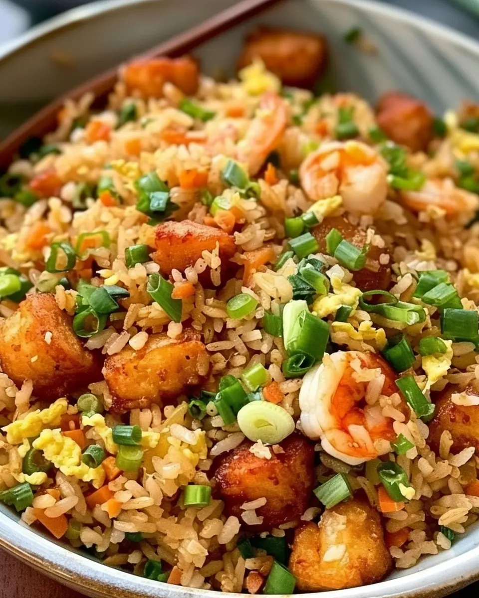 Bang Bang Fried Rice: Easy and Indulgent Turkey Bacon Delight