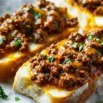 Sloppy Joe Garlic Bread Recipe – A Comfort Food Mashup