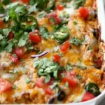 Chicken Burrito Casserole