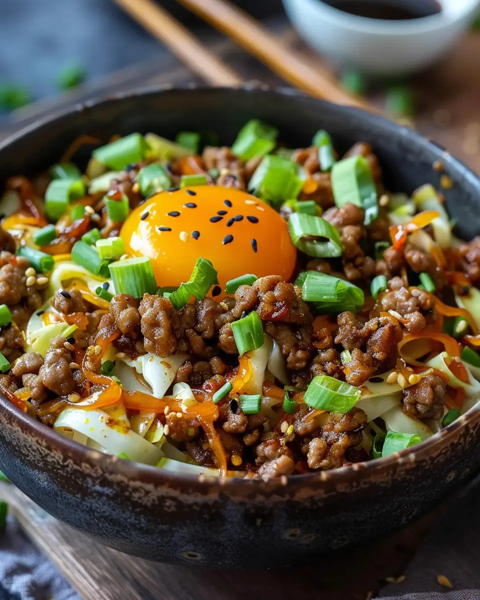 Egg Roll in a Bowl: Easy Turkey Bacon Recipe for Busy Nights