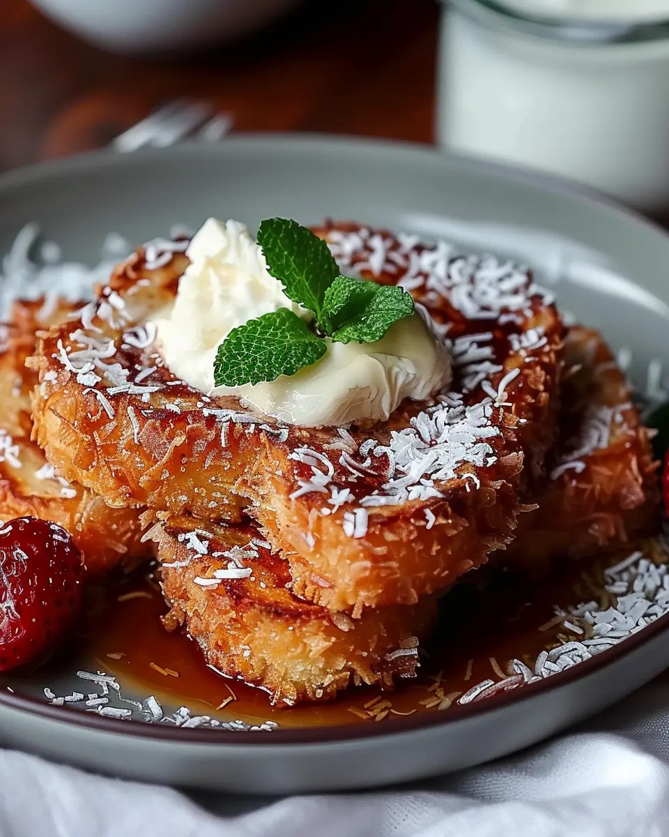 Coconut Crusted French Toast Recipe: An Indulgent Morning Delight