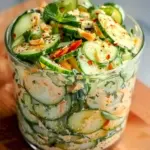 Creamy Asian Cucumber Salad Bowl Recipe